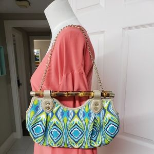 Elaine Turner clutch shoulder bag
